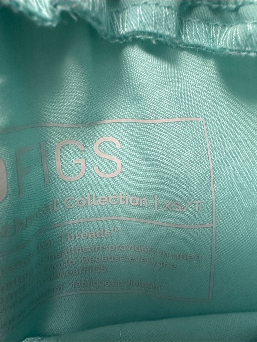 FIGS Skinny Leg Drawstring Scrub Pants - Picture 7 of 7